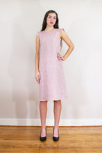 Elisabetta Bellu Dede linen a line dress rouche pastel pink front